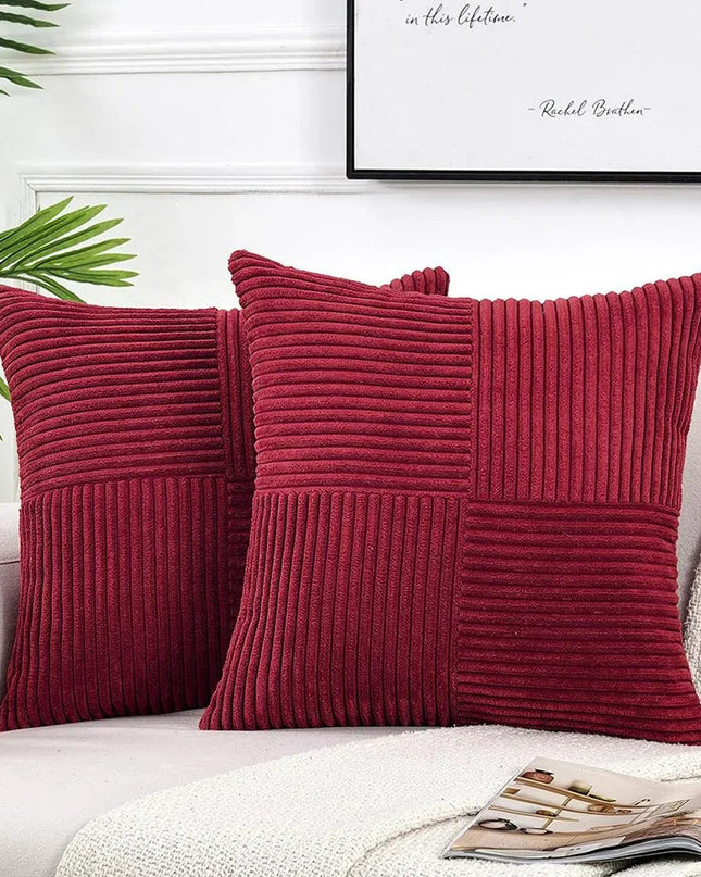 Komfortowa Poszewka z Delikatnymi Prążkami 10