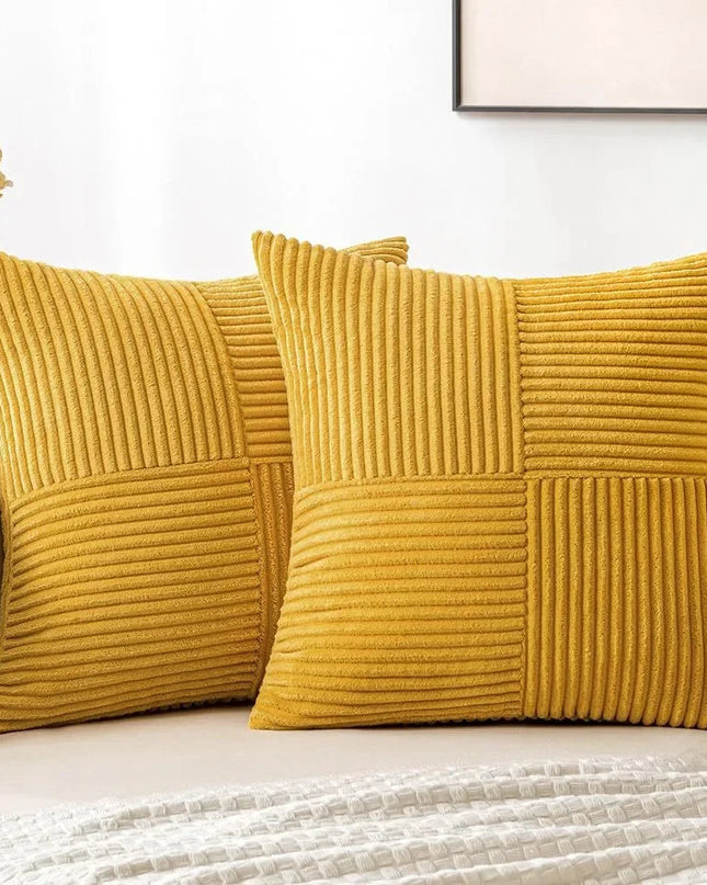 Komfortowa Poszewka z Delikatnymi Prążkami 9