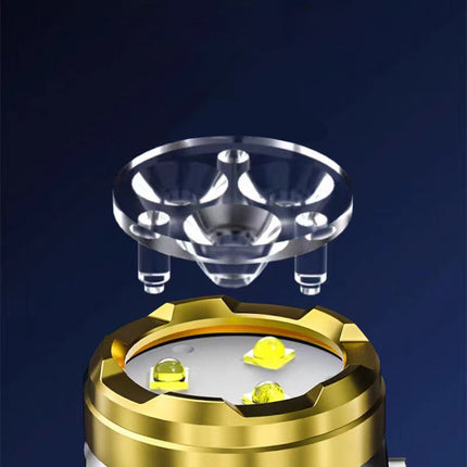 Kompaktowa Latarka LED z Długotrwałą Wydajnością 7