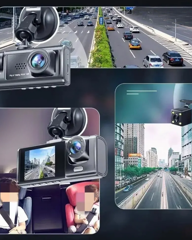 Kompaktowa kamera samochodowa dla pewnej jazdy 1