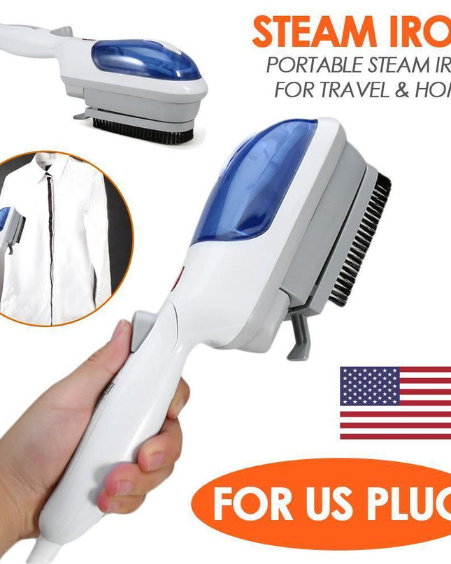 Kompaktowe Przenośne Żelazko Parowe z Automatyczną Kontrolą Temperatury i Silnym Strumieniem Pary – Idealne do Podróży 1