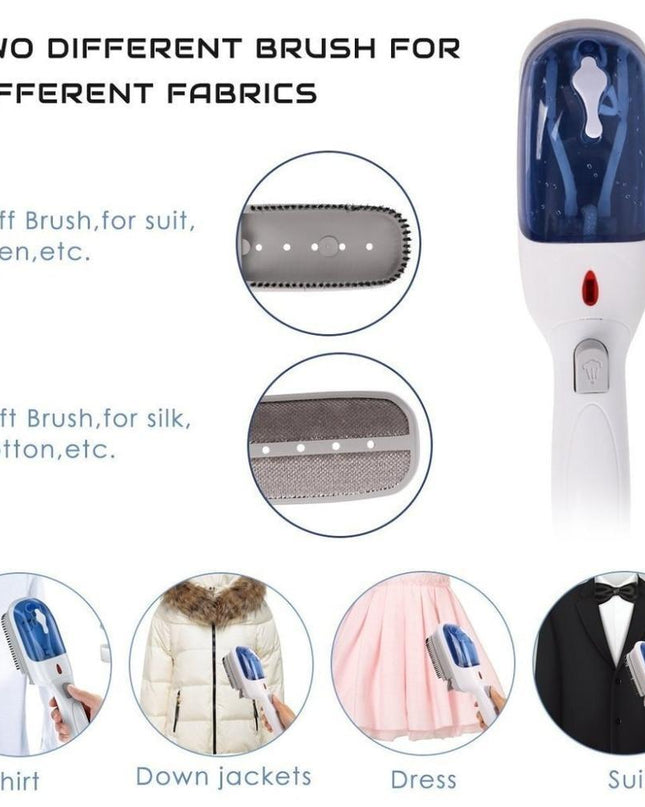 Kompaktowe Przenośne Żelazko Parowe z Automatyczną Kontrolą Temperatury i Silnym Strumieniem Pary – Idealne do Podróży 3