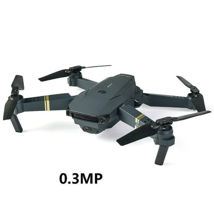 Kompaktowy Dron z Kamerą HD i Funkcją Utrzymywania Wysokości – Składany Quadcopter z Wi-Fi, Czarny 0