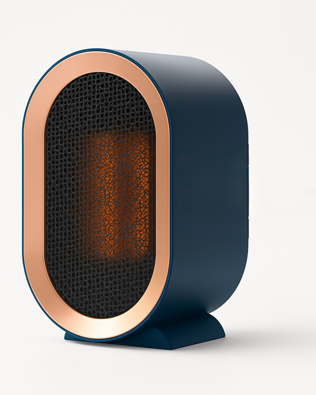 Kompaktowy Grzejnik Elektryczny Energooszczędny Ceramiczny do Małych Pomieszczeń – Ciche Ogrzewanie 800-1200 W 3