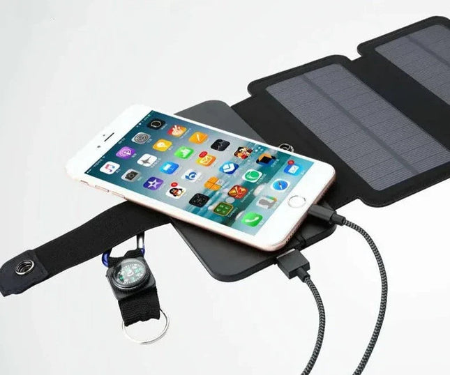 Kompaktowy System Ładowania Telefonu na Zasilanie Słoneczne 0