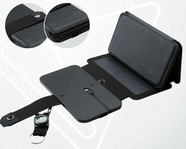 Kompaktowy System Ładowania Telefonu na Zasilanie Słoneczne 1