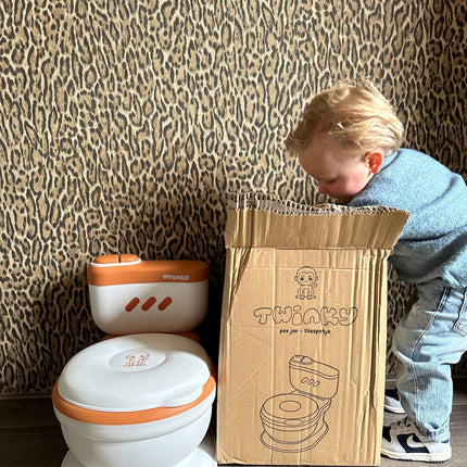 Kompaktowy Trener Nocnikowy z Dźwiękiem Spłukiwania dla Dzieci – Zabawny Design, Łatwy w Użyciu, Materiał PVC 6