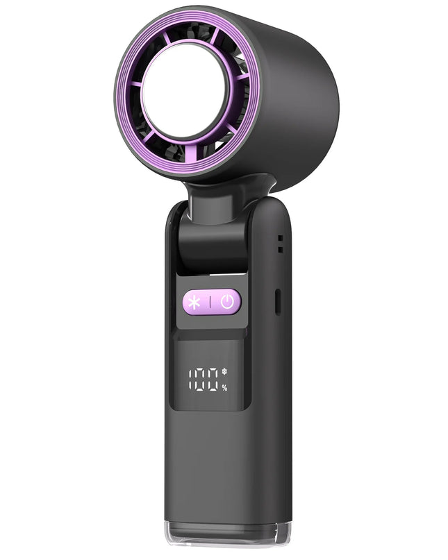 Kompaktowy Wentylator z Turbinami, Cyfrowym Ekranem i Zasilaniem USB 2