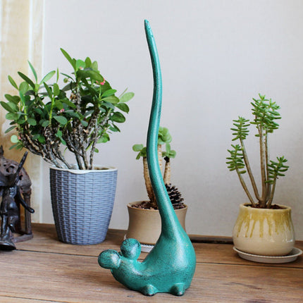 Kompaktowy Żeliwny Uchwyt na Papier Toaletowy z Kreatywnym Designem – Solidny Wieszak do Łazienki, Łatwy w Instalacji 1