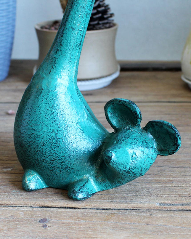 Kompaktowy Żeliwny Uchwyt na Papier Toaletowy z Kreatywnym Designem – Solidny Wieszak do Łazienki, Łatwy w Instalacji 2