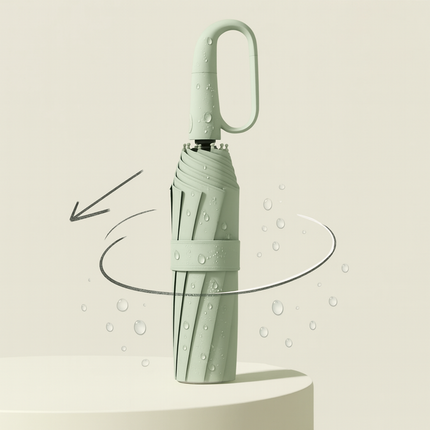 Kompaktowy, wodoodporny parasol podróżny z wiatroodporną konstrukcją i materiałem odblaskowym – idealny na każdą pogodę 4