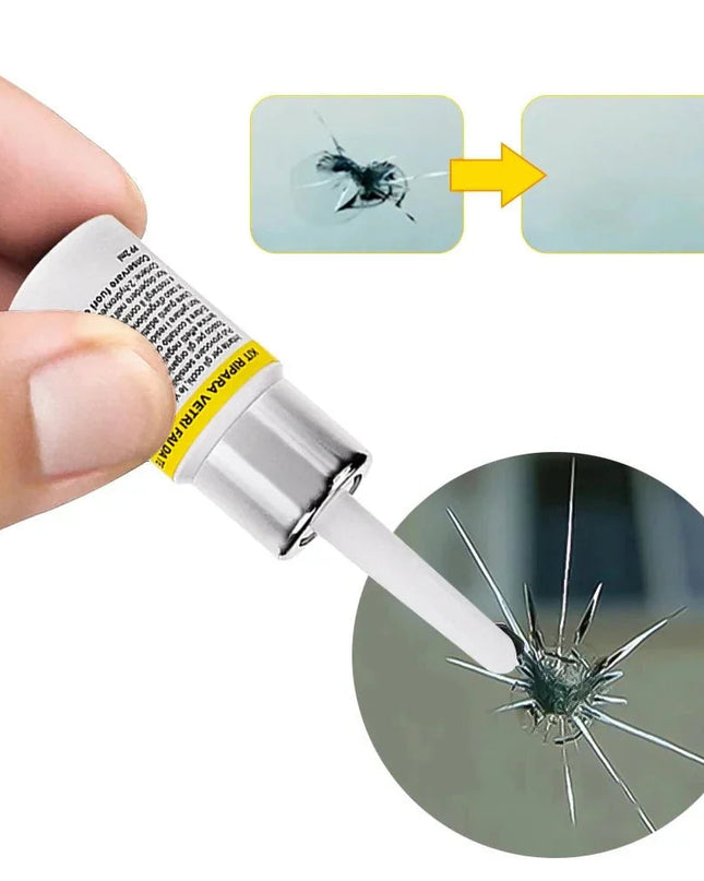 Kompletny zestaw do naprawy szyb bez pęknięć Rozwiązanie dla uszkodzonych szyb 0