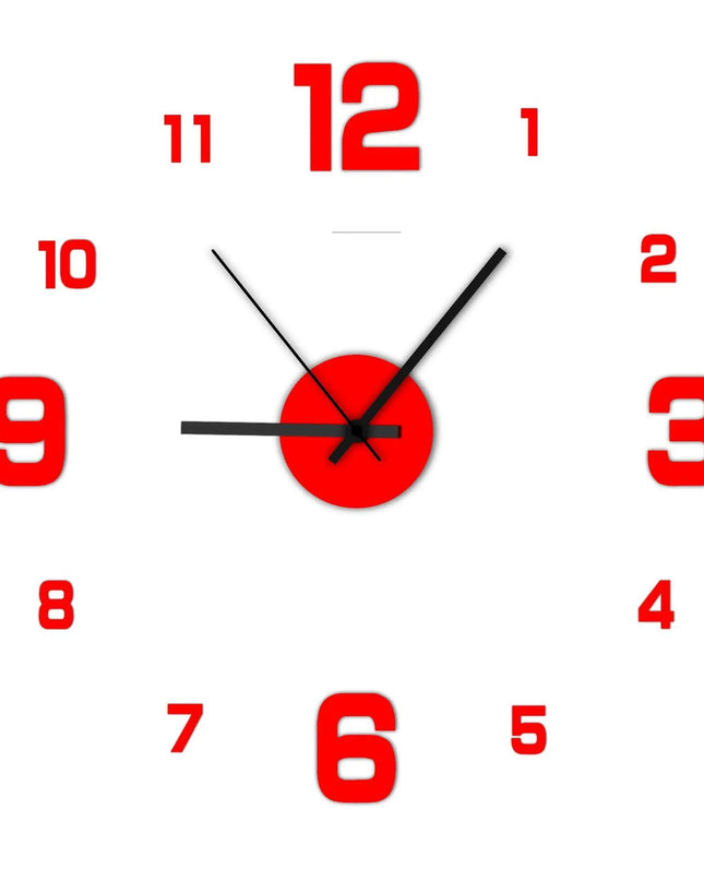 Kreatywny zegar ścienny do samodzielnego montażu 7