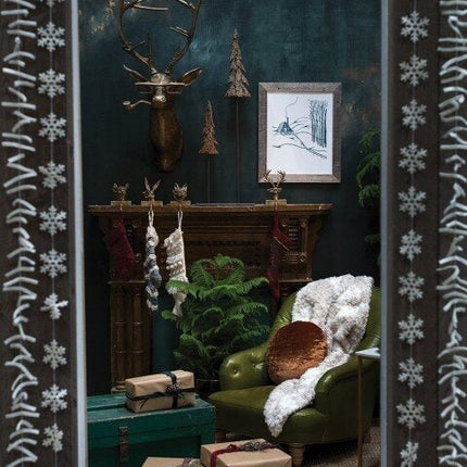 Kreatywny zestaw dekoracji ściennych z głowami zwierząt – wyjątkowe dekoracje ścienne do salonu, malowane ręcznie i odporne na promieniowanie UV 4