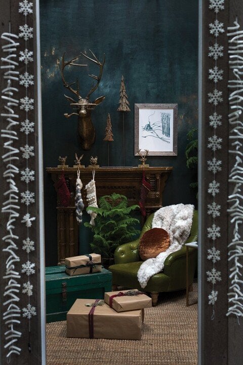 Kreatywny zestaw dekoracji ściennych z głowami zwierząt – wyjątkowe dekoracje ścienne do salonu, malowane ręcznie i odporne na promieniowanie UV 4