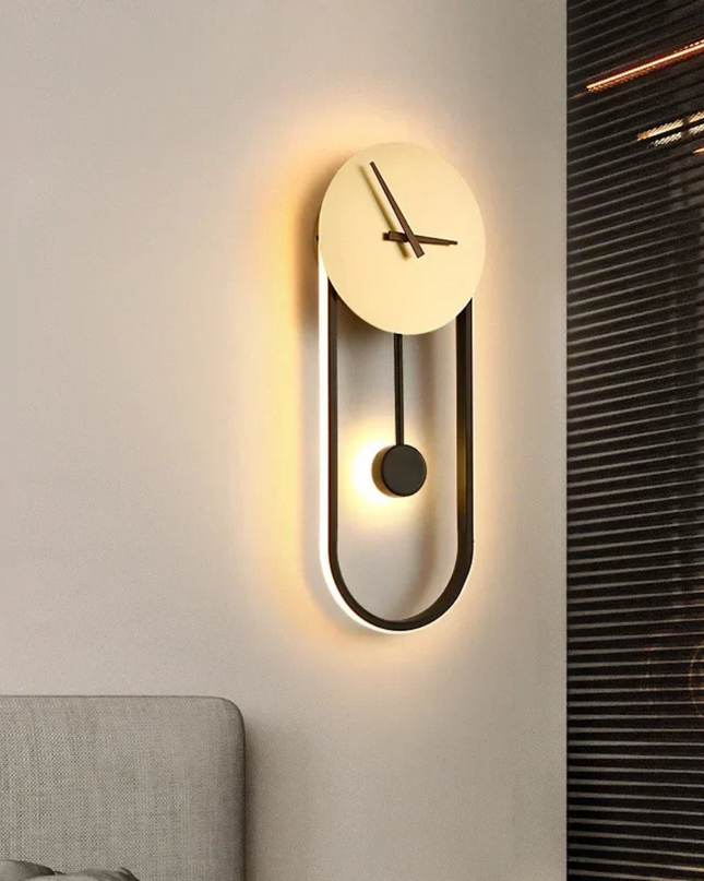 LED-owy Zegar Ścienny w Minimalistycznym Stylu Horalis 2