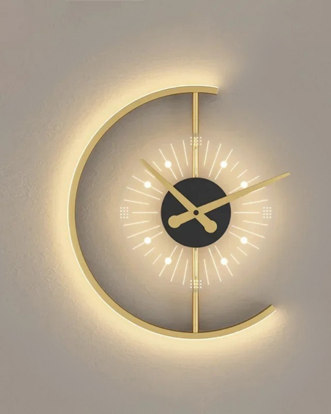 LED-owy Zegar Ścienny w Minimalistycznym Stylu Horalis 3
