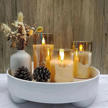 LED Flameless Candle Set with Remote Control and Adjustable Brightness – Eco-Friendly Battery Operated Candles 5