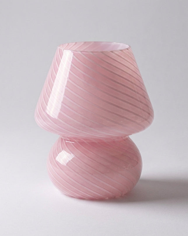 Lampa akcentująca z ręcznie wykonanym szkłem Murano, kompaktowa i elegancka, idealna do małych przestr 6
