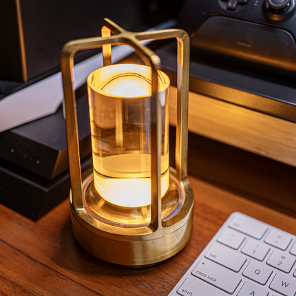 Lampa Kryształowa LED z Panelami Dotykowymi – Złota, Srebrna, Czarna, Wodoodporna, Regulacja Jasności, USB 1