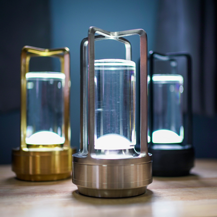Lampa Kryształowa LED z Panelami Dotykowymi – Złota, Srebrna, Czarna, Wodoodporna, Regulacja Jasności, USB 8