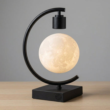 Lampa Księżycowa Lewitująca z Regulowanym Światłem LED, dekoracyjna lampa do wnętr 2