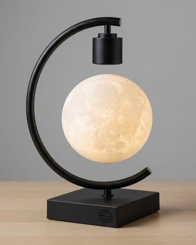Lampa Księżycowa Lewitująca z Regulowanym Światłem LED, dekoracyjna lampa do wnętr 2