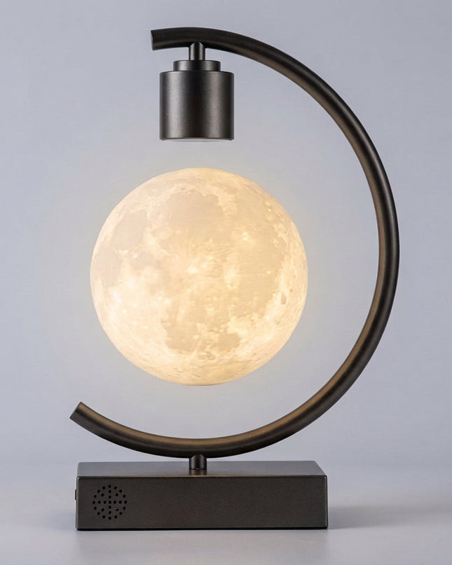 Lampa Księżycowa Lewitująca z Regulowanym Światłem LED, dekoracyjna lampa do wnętr 4