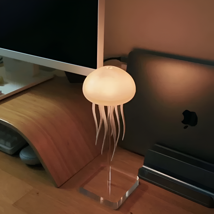Lampa LED Meduza RGB z Aktywowaniem Głosem – Nocna Lampka do Relaksu i Dekoracji Wnętrz 7