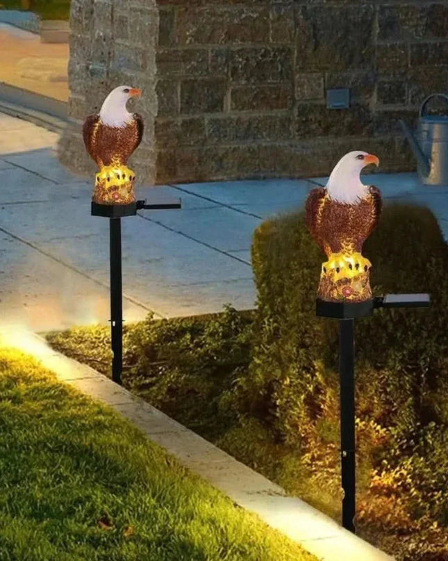 Lampa ogrodowa LED solarna z motywem zwierzęcym, odporna na warunki atmosferyczne, idealna do 6
