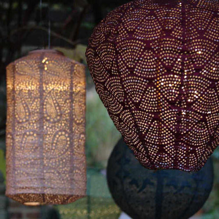 Lampa Ogrodowa Słoneczna w Kształcie Balonu – Metalowe Oświetlenie Zewnętrzne z Automatycznym Włączaniem, 26 cm x 30 cm 5