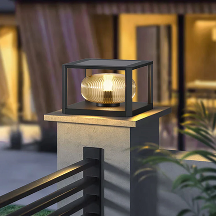 Lampa Ogrodowa Solar Lume – Nowoczesna, Elegancka Lampa Stojąca do Oświetlenia Ogrodu i Tarasu, Odporna na Warunki Atmosferyczne 3