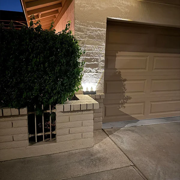 Lampa Ogrodowa Solarna Up Down – Nowoczesna Stojąca Lampa do Ogrodu, Ekologiczne Oświetlenie, 300 lm, Czarna 6