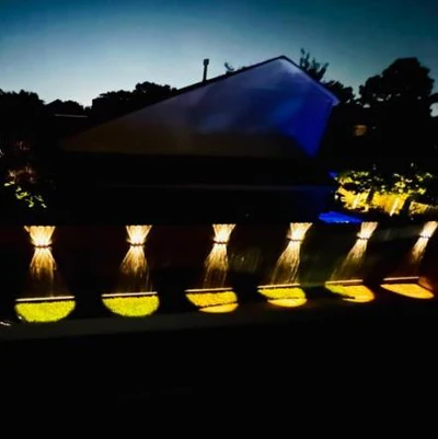 Lampa Ogrodowa Solarna Up Down – Nowoczesna Stojąca Lampa do Ogrodu, Ekologiczne Oświetlenie, 300 lm, Czarna 7