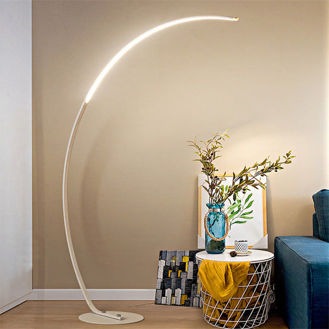 Lampa Podłogowa Czarna Ardorus, Nowoczesna Lampa Stojąca do Czytania z Technologią LED, 170 cm 3