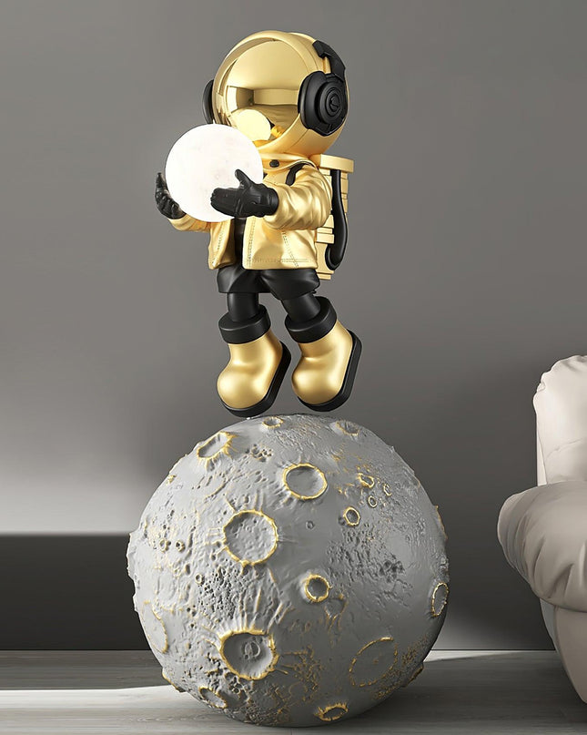 Lampa Podłogowa LED Astronauta z Regulacją Kolorów – Wyjątkowy Element Dekoracyjny do Wnętrz 5