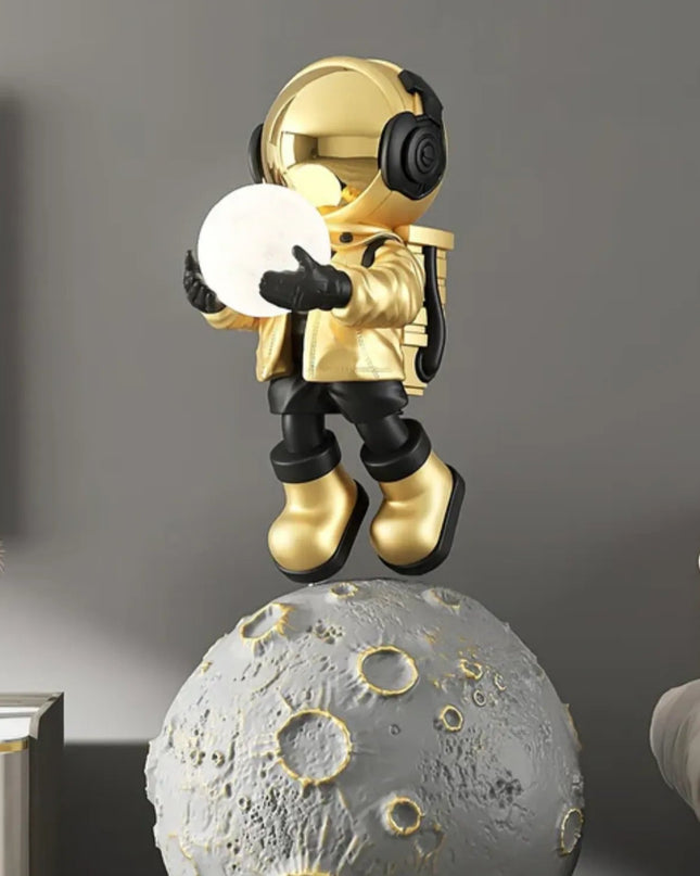 Lampa Podłogowa LED Astronauta z Regulacją Kolorów – Wyjątkowy Element Dekoracyjny do Wnętrz 6