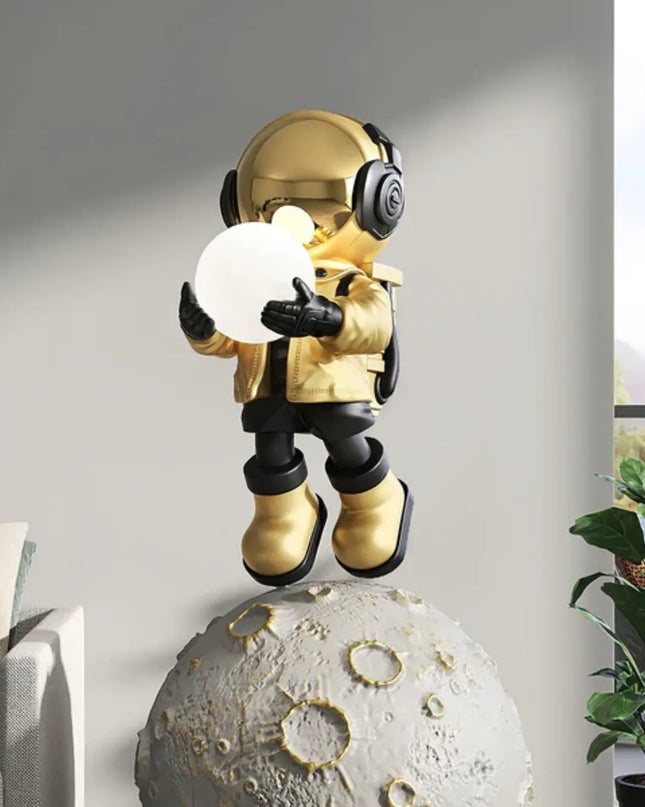 Lampa Podłogowa LED Astronauta z Regulacją Kolorów – Wyjątkowy Element Dekoracyjny do Wnętrz 7