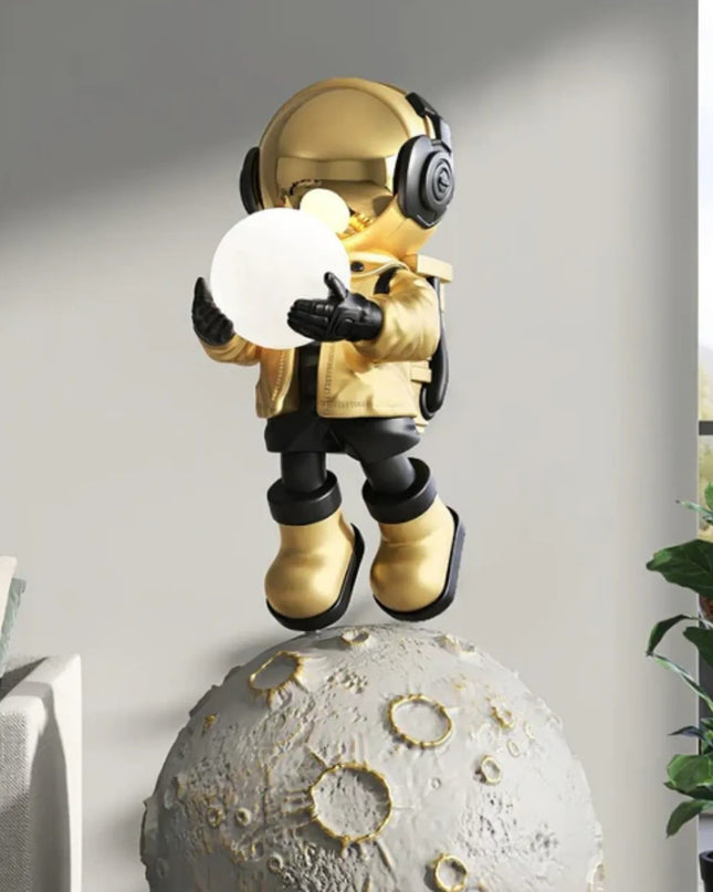 Lampa Podłogowa LED Astronauta z Regulacją Kolorów – Wyjątkowy Element Dekoracyjny do Wnętrz 8