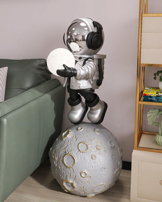 Lampa Podłogowa LED Astronauta z Regulacją Kolorów – Wyjątkowy Element Dekoracyjny do Wnętrz 9