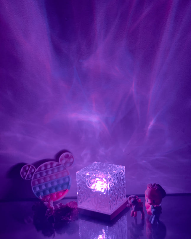 Lampa Qrismora z Efektem Zorzy Polarnej – Idealna do Relaksu i Inspiracji 2