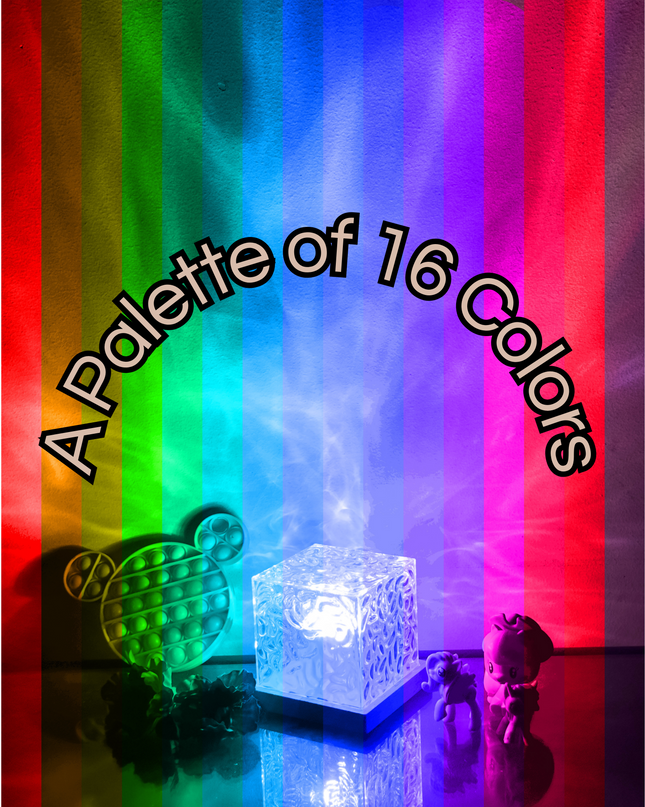 Lampa Qrismora z Efektem Zorzy Polarnej – Idealna do Relaksu i Inspiracji 4