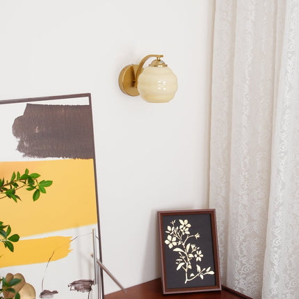 Lampa Ścienna Art Deco Kinkiet z Białym Szkłem i Złotym Wykończeniem – Stylowy Kinkiet na Ścianę do Wnętrz 7