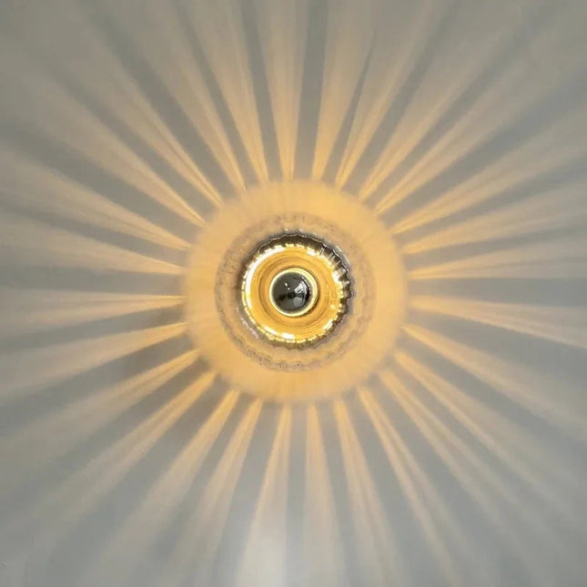 Lampa Ścienna Bauhaus w Stylu Nordyckim z Metalu i Szkła E14 – Elegancki Kinkiet Ścienny do Salonu i Korytarza 1