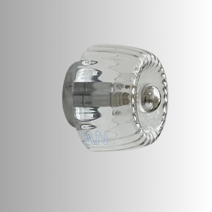 Lampa Ścienna Bauhaus w Stylu Nordyckim z Metalu i Szkła E14 – Elegancki Kinkiet Ścienny do Salonu i Korytarza 8