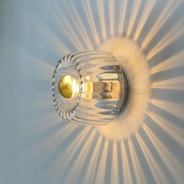 Lampa Ścienna Bauhaus w Stylu Nordyckim z Metalu i Szkła E14 – Elegancki Kinkiet Ścienny do Salonu i Korytarza 9