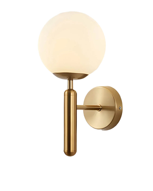 Lampa Ścienna Clair – Elegancki Kinkiet Ścienny z Szkła i Żelaza w Stylu Vintage, Idealna do Salonów i Sypialni 13