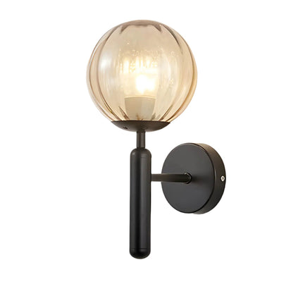 Lampa Ścienna Clair z Szkła i Metalu w Stylu Vintage – Elegancki Kinkiet Ścienny LED E27 do Nowoczesnych Wnętrz 14