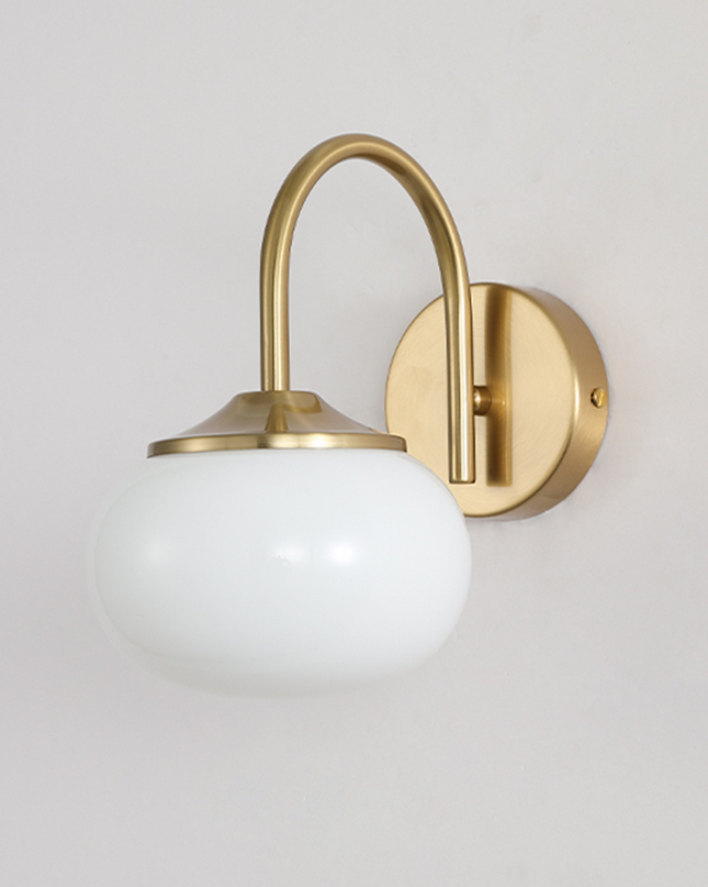 Lampa Ścienna Marshmallow w Stylu Skandynawskim z Miękkim Światłem do Sypialni i Pokoju Dziennym, Kinkiet Ścienny E27 10