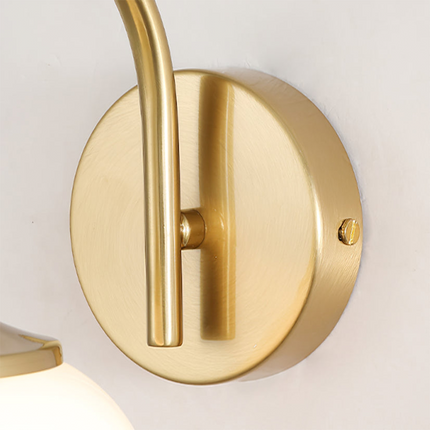 Lampa Ścienna Marshmallow w Stylu Skandynawskim z Miękkim Światłem do Sypialni i Pokoju Dziennym, Kinkiet Ścienny E27 4